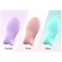 Silicone Makeup Sponge Fish Foundation Blender Portable Cosmetic Powder Puff