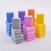 10/20/30/50Pcs Coloful Nail Sponge Nail File Buffer Block Buffing Schuren Professionele Nail Gereedschap dubbelzijdig Pedicure Manicure