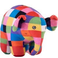 30CM Kawaii Elmer And Friends Plush Elephant Toys Cartoon Plaid Colorful Elephant Emma Plush Toy Kids Girls Gift Christmas Gift