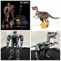 การเปลี่ยนแปลงใหม่ BW Dinobot KO IT02มัน-02 MP41 MP-41สัตว์ร้ายสงครามไทรันโนซอรัสเร็กซ์ CR01โคไดโนเสาร์ตุ๊กตาขยับแขนขาได้หุ่นยนต์ตุ๊กตาขยับแขนขาได้ S