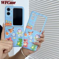 WFCase เคสสำหรับออปโป้ไฟนด์ N2ฝาพับรูปสัตว์น่ารักเคสโทรศัพท์ (+ สร้อยข้อมือ) ปกป้องกล้องแบบเต็มกรอบ