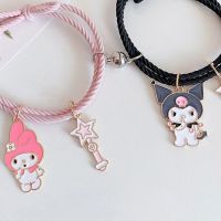 GLLENN 10ชิ้น/เซ็ตสร้อยคอสุนัข My Melody Driping น้ำมันการ์ตูน Pendents DIY อุปกรณ์เสริมจิวเวลรี่เครื่องประดับทำ Kuromi