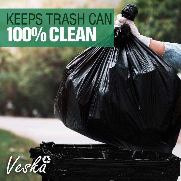 Trash Bags Extra Large Industrial Trash Bags, Lawn and Leaf Bags, Extra Large Outdoor Trash Can