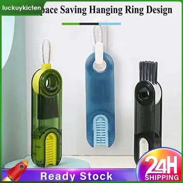4 in 1 Multifunctional Cleaning Brush Home Kitchen Cleaning Tools for Water  Bottles Cup Tumblers Blue 