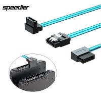 Elbow SATA 3.0 Hard Drive Data Cable SATA3 6Gbps Fast Charge Cord DIY Straight Up Down Left Right Angled For HDD Hard Drive Disk