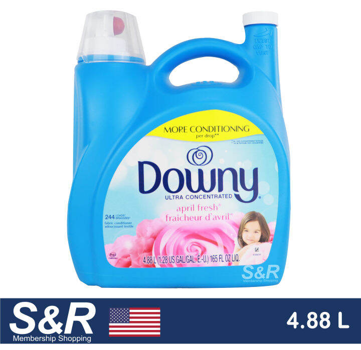 Downy Ultra Concentrated April Fresh Fabric Softener 4.88L | Lazada PH