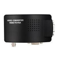 VGA BNC SVIDEO to VGA Video Converter VGA Out Adapter BNC to VGA Converter Composite Digital Switch Box Box WITH DC CABLE