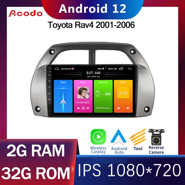 acodo-2-din-android-12-0-9-นิ้วสำหรับ-toyota-rav4-2001-2006-รถวิทยุสเตอริโอ-fm-bt-2-din-เครื่องเล่นวิดีโอมัลติมีเดีย-carplay-ระบบนำทาง-gps-wifi-พวงมาลัยควบคุม-carplay-auto-radio