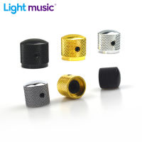 Professional โลหะกีตาร์ Tone Volume Knob Potentiometer หมวกหมวกกีตาร์ขนาดใหญ่อะไหล่ Push Knob พร้อมรู Guitarra อุปกรณ์เสริม