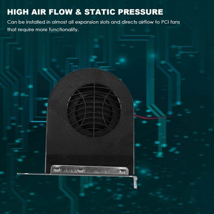 Mini System PCI Slot Blower CPU Case DC Cooling Fan New Cooling Fans