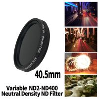 ของแท้40.5Mm ตัวแปร ND2-ND400ความหนาแน่นเป็นกลางตัวกรอง Fader ND ปรับได้เครื่องวัดมีจอแสดงผลนำไปใช้กับเลนส์โซนี่16-50Mm