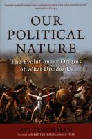 หนังสืออังกฤษใหม่ Our Political Nature : The Evolutionary Origins of What Divides Us [Paperback]