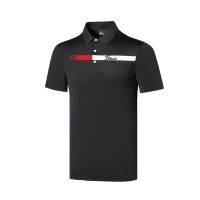 Mens golf short-sleeved T-shirt spring and summer new POLO shirt quick-drying breathable anti-wrinkle casual sports ball suit top Callaway1 PING1 Honma DESCENNTE Scotty Cameron1 FootJoy W.ANGLE J.LINDEBERG﹉♣☎