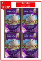 อาหารหนูแฮมเตอร์ Bok Dok อาหารสัตว์ตระกูลฟันแทะ ประกอบไปด้วยกรดอะมิโนโปรตีนต่างๆและ แร่ธาตุ สารอาหารที่จำเป็น ขนาด 500 กรัม จำนวน 4 ถุง