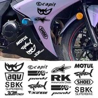 ❁✸ DIY Motorcycle Side Body Fender Stickers Waterproof Helmet Decals for Kawasaki Z900 ZX6R ZX10R ZX12R Ninja 250 300 400 650 H2 H4