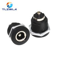 ♂◈❅ 5pcs DC-022D 5.5x2.1mm / 5.5x2.5mm DC Power Plug Socket Connector With Nut Panel Mounting Jack Adaptor DC-022