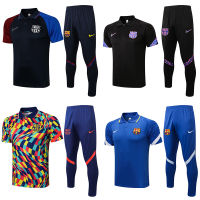 Ready Stock FCB Jersey 22/23 FCB Training POLO Jersi Short SleevesTraining Suit 2022 2023 Man Football Jersey Men Soccer Shirt