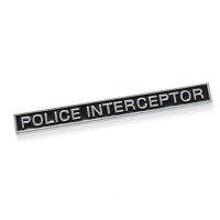 ร้อนโครเมี่ยมสีดำ INTERCEPTOR ตรารถร่างกาย T Runk สัญลักษณ์สำหรับสำรวจมงกุฎวิคตอเรียอุปกรณ์สติกเกอร์