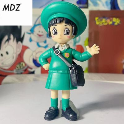 ZZOOI Anime Dragon Ball GT 10cm Kawaii PAN Figure Vegeta Action Figure PVC Model GK Gifts Box-packed Collectible Figurines for Kids