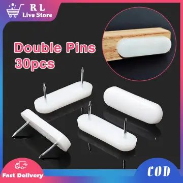 30 Pcs Bed Skirt Pins Bed Skirt Holding Pins Bed Skirt Pins or Holders  Furniture