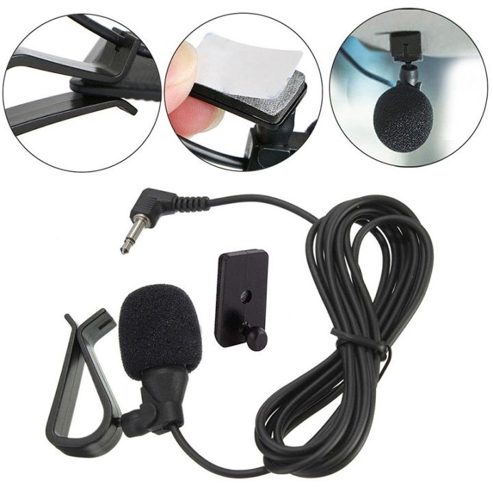 Mm Bluetooth Compatible Microphone Mic Kit For Car Pioneer Stereos Radio Receiver Spare