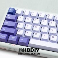 Gbdiy 145คีย์/ชุด GMK กุญแจแม่มดน้ำค้างแข็ง PBT เชอร์รี่โปรไฟล์คีย์หมวก DIY ออกแบบเองสำหรับหมวกคีย์บอร์ดแบบกลไกสำหรับ GK64 GK61