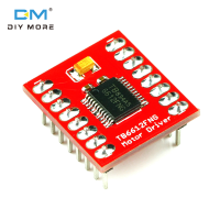 diymore TB6612 CNG ขนาดเล็กมอเตอร์ไดรฟ์โมดูลเชื่อมแถว Pins Dual Motor Driver 1A TB6612 CNG สำหรับ Arduino Microcontroller ดีกว่า L298N