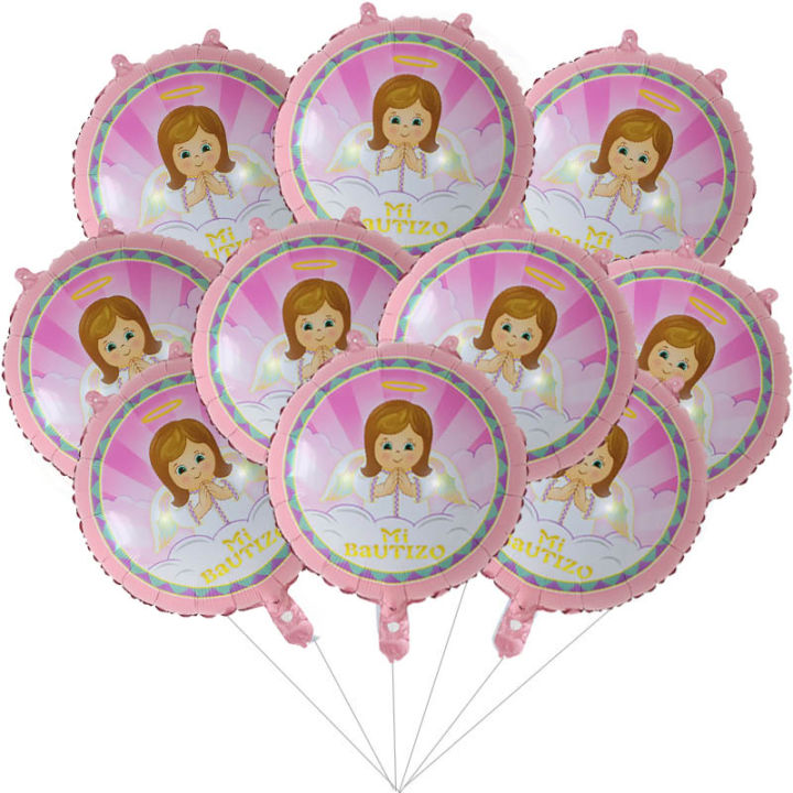 10pcs-18inch-round-spanish-christening-west-baptism-theme-party-decoration-baby-balloons-foil-helium-balloons-kids-toys-globos