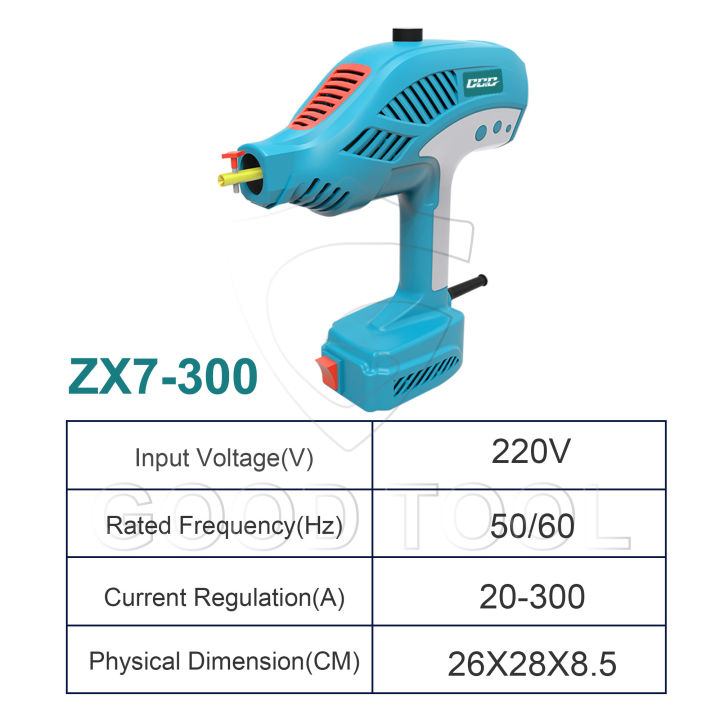 รุ่นใหม่ล่าสุด-ggg-เครื่องเชื่อมไฟฟ้ามือถือ-รุ่น-zx7-300-ตู้เชื่อมไฟฟ้า-แบบพกพา-ใช้งานง่าย-ตู้เชื่อม-พร้อมอุปกรณ์ครบชุด-สะดวกในการพกพา