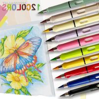 ☊ Creative 12 Color Eternal Pencils No Ink Kawaii Unlimited Pencil School Kids Art Color Sketch Painting Stationery Supplies