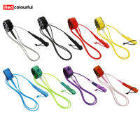 Redcolourful สีสัน Surf Leash ปรับคู่แบริ่ง360องศาการออกแบบการหมุนเท้าเชือกอุปกรณ์กีฬาทางน้ำ