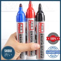 SHIBUITH Permanant Broad Marker ปากกาเขียนทุกพื้นผิว ปากกามาร์คเกอร์ หมึกกันน้ำ ด้ามใหญ่ จัมโบ้ แบบเติมหมึกได้ ปากกาหัวเคมี อุปกรณ์เครื่องเขียน