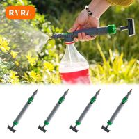 Manual Sprayer High Pressure Air Pump Adjustable Drink Bottle Spray Head Nozzle Garden Watering Tool Agriculture Tools Gardening