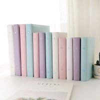 Simple Healing Leather Loose leaf 3-inch Photo Album 9 Palace Case Collection Star Chasing Brochure Small Card Postcard  Photo Albums