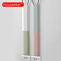 Houseeker สายฝาครอบท่อติดผนัง30ซม.,อุปกรณ์กำหนดเส้นทางสายเคเบิลเครือข่ายติดผนังแบบมีกาวในตัวป้องกันออแกไนเซอร์จัดเก็บสายจ่ายไฟ