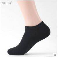 24H Sent Ready Stock Socks men women stoking Non-Slip Breathable Cotton Blends Low Cut Solid color casual Sock