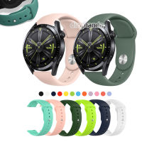 สายแถบซิลิโคนนิ่ม20มม. 22มม. สำหรับนาฬิกา Huawei GT/GT2 /GT3/GT 3 PRO/GT2e/GT2 Pro/Honor Magic Watch 2 /Huawei Watch Buds/huawei Watch GT3 SE