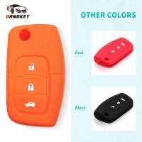 fdsbgsdfdf Dandkey Silicone Key Remote Cover Case Protect For Ford Fiesta Focus 2 Ecosport Kuga Escape 3 Buttons Car Flip Key Accessaries