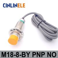 LJ18A3-8-Z M18/8มม. 6V-36V DC PNP เหนี่ยวนำไม่มีเซ็นเซอร์โลหะสวิตช์เหนี่ยวนำในระยะชนิดป้องกันหน้าจอ LJ8A3สวิตช์เซ็นเซอร์