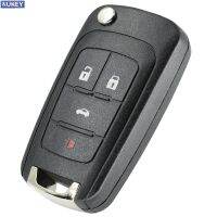 Remote Flip Car Key Shell Fob Holder สำหรับ Chevrolet Cruze Equinox Malibu Opel Vauxhall Corsa Astra Holden Barina Colorado Epica