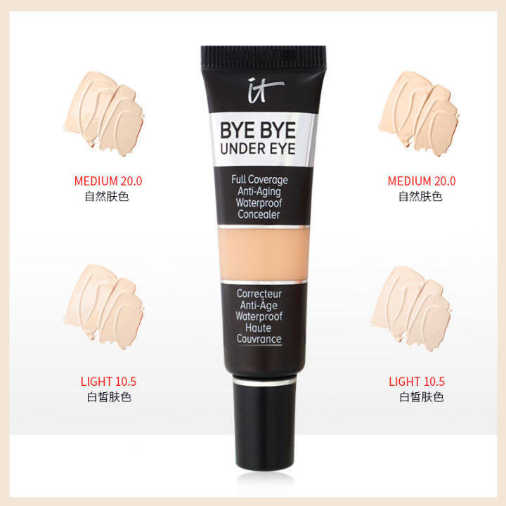 It Cosmetics Bye Bye Under Eye Full Coverage Anti Aging Waterproof Concealer 12ml Lazada Ph 5469