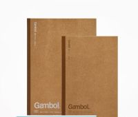 สมุดบันทึกนักเรียน KOKUYO Gambol ไดอารี่กระดาษ B5 A5 7มม. 24บรรทัด40/60/80แผ่น WCN-G5401ปกกระดาษคราฟท์ย้อนยุค