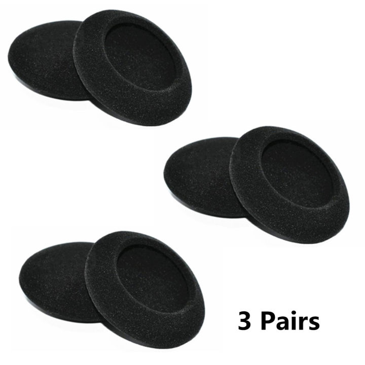 cw-3-pairs-replacement-foam-ear-pads-sponge-earpads-cushions-cover-cups-repair-parts-for-motorola-s305-bluetooth-headset-headphones