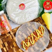 COMBO Bánh Tráng Phơi Sương 500g - Muối Tôm Hành Phi