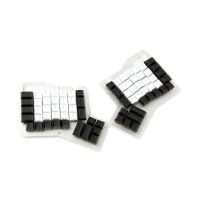 （Miss qis keycap）โปรไฟล์ YMDK DSA PBT ชุดปุ่มกดเปล่าพิมพ์ด้านบนสำหรับคีย์บอร์ด Ergo Ergodox Planck Preonic58