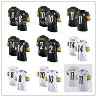 Steelers  สตีลเลอร์ส  14# Pickens 2# 10# 11# Claypool  ชุดลูกมะกอกปักลาย