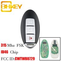 【✲High Quality✲】 haokao5 Bhkey กุญแจรีโมตอัจฉริยะ3ปุ่ม315Mhz สำหรับ Nissan ทีด้าแควชไควแมก Altima Sentra Teana Xtrail Cwtwbu729พร้อมชิป Id46