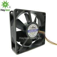 【YF】ↂ✆  NEW KF0825B1 8CM 80x80x25 12V 0.3A 3 wire fan CPU