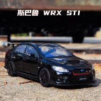 1:32รถยนต์ Subaru STI โลหะผสมหล่อขึ้นรูปจำลองขั้นสูงรุ่นรถเสียงเบาดึงถอยหลังของขวัญของเล่นเด็กคอลเลกชัน