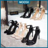 ✟☋☾ MOOSII Womens Shoes High Heels Sandals Stiletto Korean Style Sexy Fashion 3 Colors Size: 34-40 MS0823